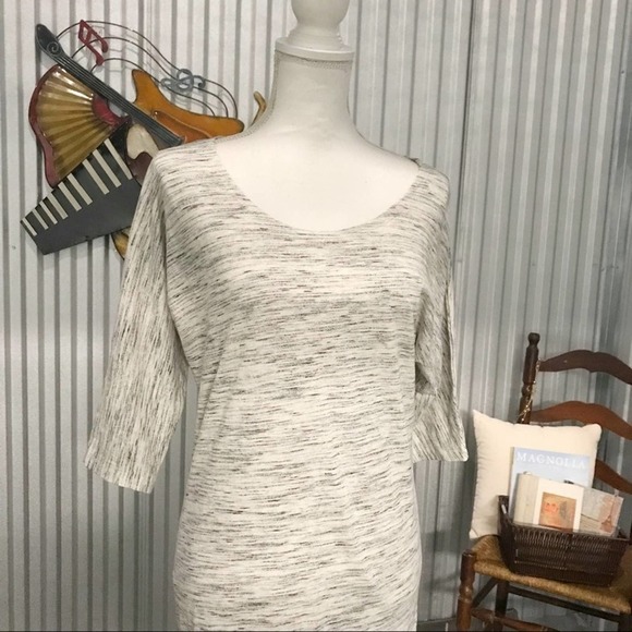 Synergy Organic Cream Shirt Dress Dolman Sleeves XS - Picture 4 of 12